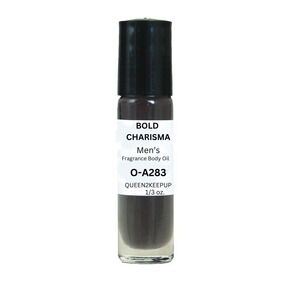 Bold Charisma Men's Body Oil All Natural Spicy Warm Captivating Roll-On Scent